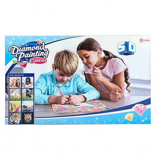 Алмазная мозаика Diamond Painting Toy-Toys 30x30cm