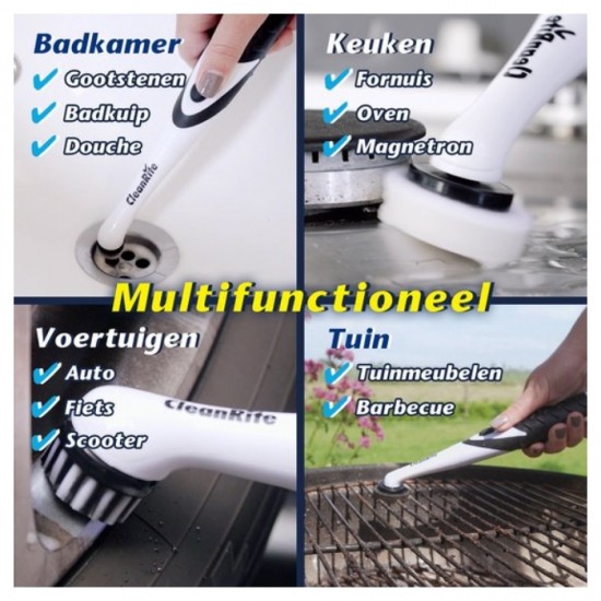 Rotējošā birste, CLEANRITE,- 2 uzgaļi