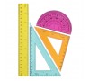 Ģeometrijas komplekts, STATIONERY,- 4gab