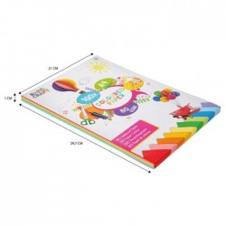 Krāsains papīrs, BASIC CRAFT, A4,- 100 lpp Krāsains papīrs, BASIC CRAFT, A4,- 100 lpp