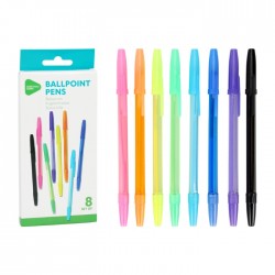 Pildspalvu komplekts, STATIONERY,- 8 gab Pildspalvu komplekts, STATIONERY,- 8 gab