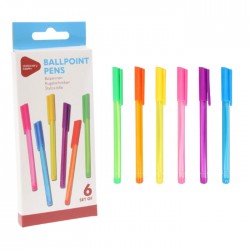 Pildspalvu komplekts, STATIONERY,- 6 gab Pildspalvu komplekts, STATIONERY,- 6 gab