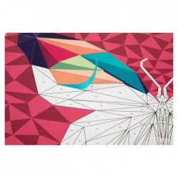 Картина наклейками, А4, - Бабочка Картина наклейками, А4, - Бабочка