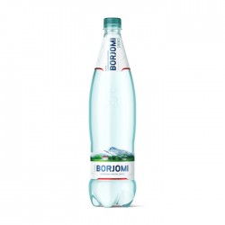 Минеральная вода БОРЖОМИ 1л - газированная