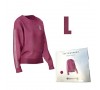 Фиолетовая толстовка, JETTE SPORT,- L размер