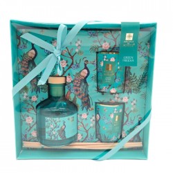 Gaisa aromatizētāis ar difuzoriem 100ML + sveces x 2gb Gaisa aromatizētāis ar difuzoriem 100ML + sveces x 2gb