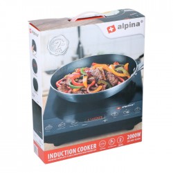 Плита индукционная ALPINA одноконфорочная Плита индукционная ALPINA одноконфорочная