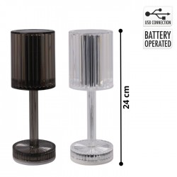 Светодиодная настольная лампа с сенсором - 24 см