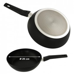 Alumīnija panna ar vāku, DESKI, - Ø 26 cm Alumīnija panna ar vāku, DESKI, - Ø 26 cm