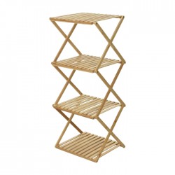 Saliekamais plaukts, 4 līmeņu, HOME&STYLING,- bambusa