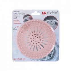 Silikona sietiņs izlietnei, ALPINA,- 13 cm