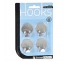 Āķu komplekts, HOOKS,- 4gab