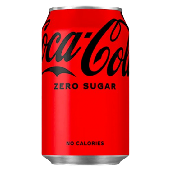 Dzēriens COCA-COLA 0.33L - ZERO SUGAR