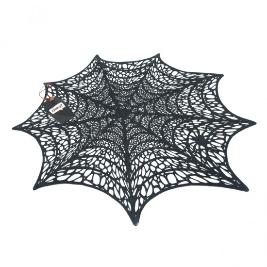 Настольный коврик, паутина, HALLOWEEN, - черный