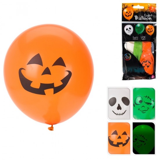 Светодиодные  шары, HALLOWEEN, - 3 шт.