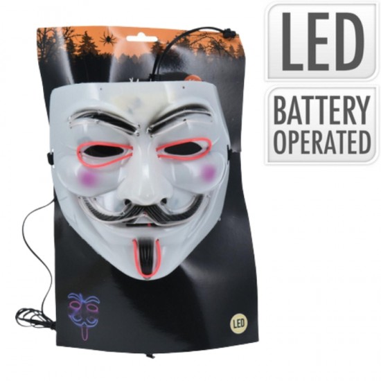 Маска  HALLOWEEN - LED