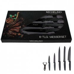 Nažu komplekts, MICHELINO, 6gab, - karbona Nažu komplekts, MICHELINO, 6gab, - karbona