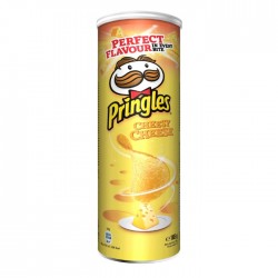 Kartupeļu čipsi, PRINGLES, 165g,- Cheesy cheese Kartupeļu čipsi, PRINGLES, 165g,- Cheesy cheese