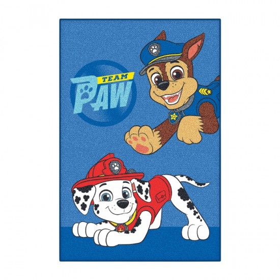 Paklājiņš PAW PATROL, 50x75 cm,- zils