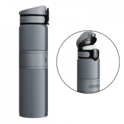 Termopudele, AQUAPHOR,480ml,- pelēkā Termopudele, AQUAPHOR,480ml,- pelēkā