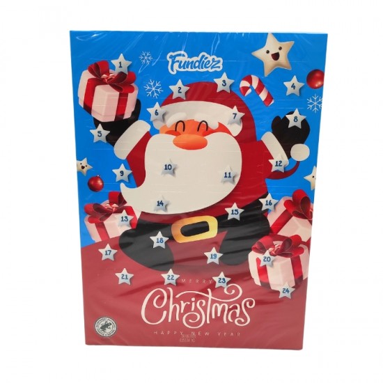 Adventes kalendārs, FUNDIEZ, 50g,- Santa Claus