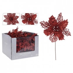 Декоративный рождественский цветок, Нью-Йорк, - Красный цвет Декоративный рождественский цветок, Нью-Йорк, - Красный цвет