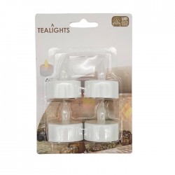 Tējas sveces, LED,- 4 gab