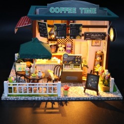 Набор для сборки моделей для взрослых, CRAFTS&CO, - Кофейня Набор для сборки моделей для взрослых, CRAFTS&CO, - Кофейня