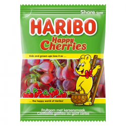 Конфеты желейные HARIBO 185г - HAPPY CHERRIES Конфеты желейные HARIBO 185г - HAPPY CHERRIES
