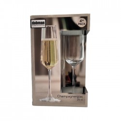 Šampanieša glāžu komplekts, DOBMAN, 4 gab Šampanieša glāžu komplekts, DOBMAN, 4 gab