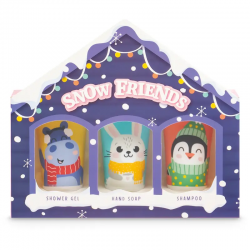 Подарочный набор SNOW FRIENDS 3х30г Подарочный набор SNOW FRIENDS 3х30г