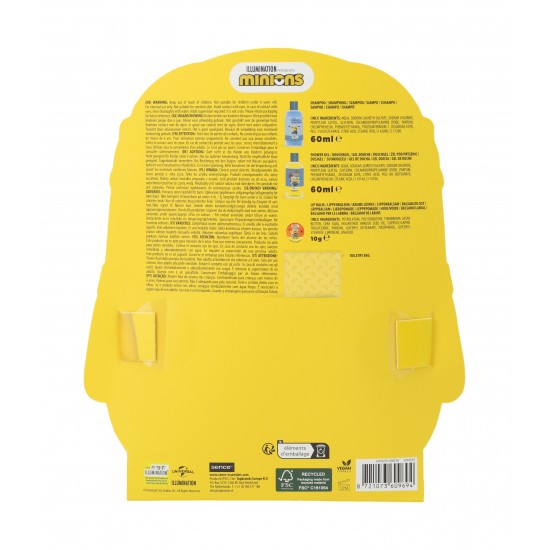 Kosmētikas dāvanu komplekts bērniem MINIONS 4gb Kosmētikas dāvanu komplekts bērniem MINIONS 4gb