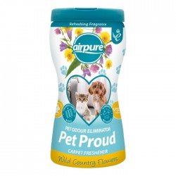 Paklāju atsvaidzinātājs Airpure Pet Proud, - 500 g Paklāju atsvaidzinātājs Airpure Pet Proud, - 500 g