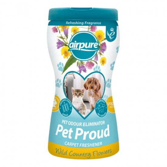 Paklāju atsvaidzinātājs Airpure Pet Proud, - 500 g