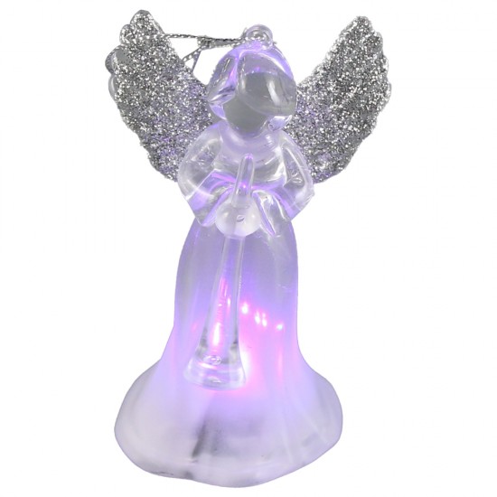 Елочное украшение - LED ANGEL 11 см