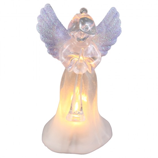Елочное украшение - LED ANGEL 11 см