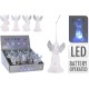 Елочное украшение - LED ANGEL 11 см