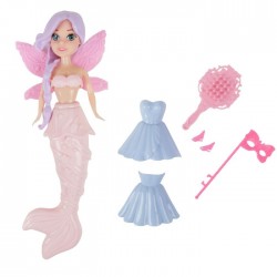 Кукла-русалка, TOI-TOYS, - 21 см.