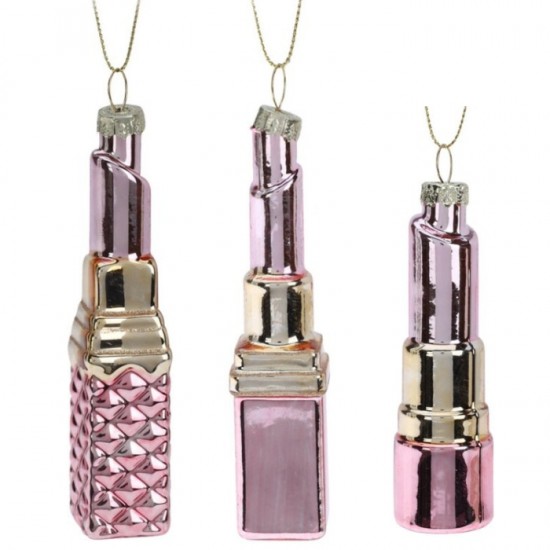 Елочное украшение, NY, - помада