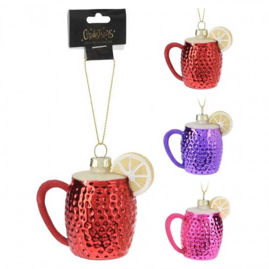 Елочное украшение, NY, - кружка