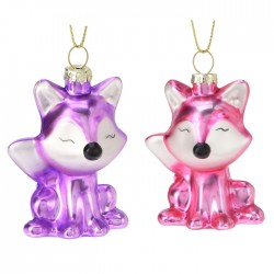 Елочное украшение NY - лиса Елочное украшение NY - лиса