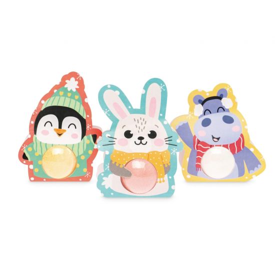 Солевая бомбочка для ванн SNOW FRIENDS 70г - 3 вида Солевая бомбочка для ванн SNOW FRIENDS 70г - 3 вида