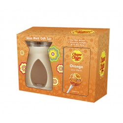 Kūstošais vasks + svečturis CHUPA CHUPS - Orange Kūstošais vasks + svečturis CHUPA CHUPS - Orange