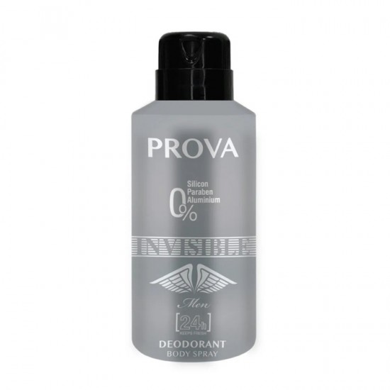 Dezodorants vīriešu PROVA 150ml - Invisible