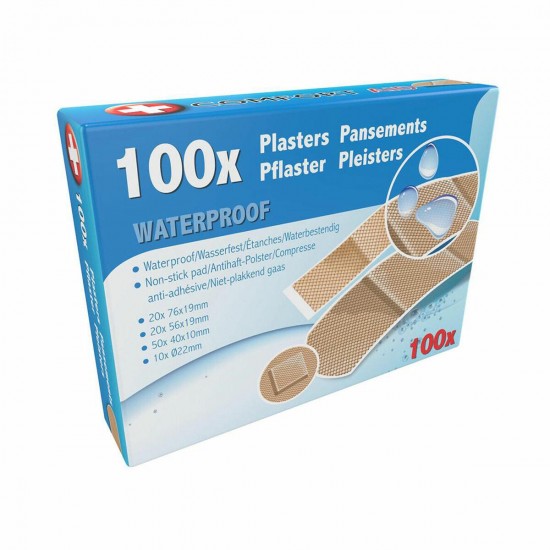 Plāksteri Comfort Aid 100gb - ūdensnecaurlaidīgi