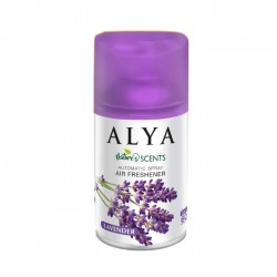 Gaisa atsvaidzinātāja rezerves kārtridžs, ALYA, 250 ml, - Lavanda Gaisa atsvaidzinātāja rezerves kārtridžs, ALYA, 250 ml, - Lavanda