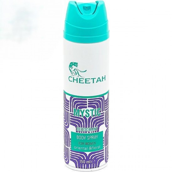 Dezodorants sieviešu CHEETAH 150ml - MYSTIC