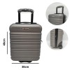 Ceļojumu koferis, LEONARDO,XXS- pelēks