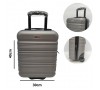 Ceļojumu koferis, LEONARDO,XXS- pelēks