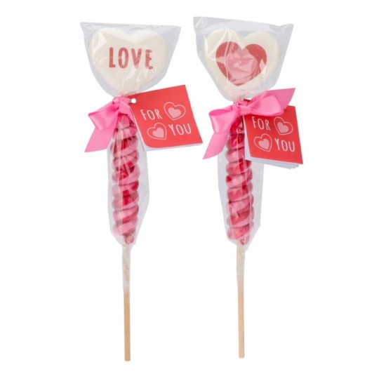 Ledene uz kociņa HEART,- 50g Ledene uz kociņa HEART,- 50g